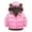 R117-Pink, variant on HCNTES Children's Cotton Clothes Padded Thickened Boys Winter Jacket Girls Fall and Winter New Double Wear Cotton Clothes Boys Down Jacket,Sizes 6-7 Years