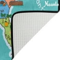 thumbnail image 4 of GZHJMY American Map Non Slip Area Rug for Living Dinning Room Bedroom Kitchen, 2' x 3'(24 x 36 Inches / 60 x 90 cm), American Map Nursery Rug Floor Carpet Yoga Mat, 4 of 6