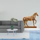 thumbnail image 2 of Bandeja de almacenamiento,Bandeja rectangular para servir,ideal para frutas y postres.,Estatuas de caballos,Estatuas de caballos Figura de caballo Figura de caballo,Esculturas de, 2 of 8