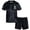 Z38-Black, variant on Unisex Kids Football Girls Football Shirts Boy Football Outfits Little Athlete 2 14 Years Clothes