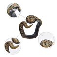 thumbnail image 4 of POINTERTECK Simulation PVC Cobra Serpent Bracelet Farce Jouet Fête Fournitures Cadeau d'Halloween, 4 of 11
