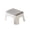 Gray, variant on Shoe Changing Stool Low Profile Step Stool with Backrest Plastic Foot Stool for Home Entryway Bathroom Toilet Footrest Small Seat Hot Pink