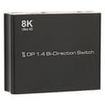 thumbnail image 2 of Interruptor Displayport 8K a 30Hz 4K a 120Hz 1080P a 240Hz 2 en 1 NikouMX, 2 of 8