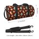 thumbnail image 2 of Fotbe Christmas Gingerbread Bolsa Deportiva de Lona Plegable con Estampado, Bolsa de Gimnasio con Bolsillo Seco/Húmedo, Bolsa de Viaje Ultraligera de Gran Capacidad, 2 of 6