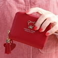thumbnail image 4 of Adorable Mini Purse For Women Tassel Designed Cute Bear Zip Wallet For Daily Use And Commuting Perfect For Students And Convenience, 4 of 4