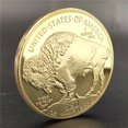 thumbnail image 3 of Moneda conmemorativa de bisonte americano 2024, 50 dólares, 35 g, hierro, 3 of 3