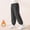 Gray, variant on WQNVRNR Boys Girls Jogger Sweatpants Elastic Cuff Corduroy Elastic Waist Fall Fleece Lined Casual Pants with Pockets Black 11-12 Years