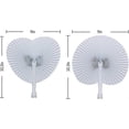 thumbnail image 3 of 10 Pack Folding S- Round And Sd Handheld Folding Accord S Assortment With For Wedding Celebrati, 3 of 5