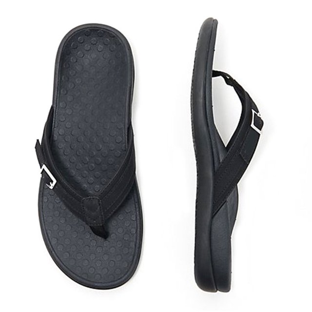 Vionic Sandalias de Tanga con Hebilla Sandalias de Playa Informales Antideslizantes para Mujer Zapatos Nuevos brillar Electrónica