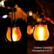 thumbnail image 2 of realistic flame solar lantern for outdoor ambiance, 2 of 4