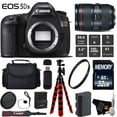 thumbnail image 1 of Canon EOS 5DS DSLR Camera with 24-105mm f/4L II Lens + Wireless Remote + UV Protection Filter + Case + Wrist Strap + Tripod + Card Reader - Intl Model, 1 of 6