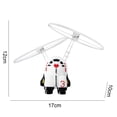 thumbnail image 2 of Flying Astronaut Robot Toys - Avión ligero de material ABS (nave espacial) JShteea libre de BPA, 2 of 9