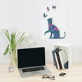 thumbnail image 6 of WFSposter Butterflies and Cat Art-Watercolor Style Wall,Home or Apartment Decor-Sweet Poster Print Gift for Kitten,Kitty Lovers,Women,Girls,Kids,Baby Room,Nursery-Contemporary Modern 8x10, 6 of 6