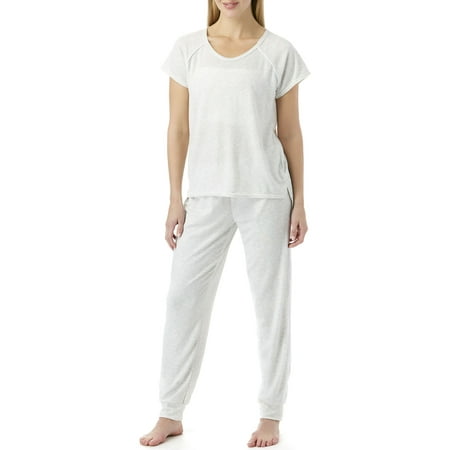 Jessica Simpson Women's Top and Cuffed Pajamas Pant Set