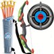 thumbnail image 1 of Juego de arco y flecha para niños, juego de juguetes de tiro con arco, juguetes para interiores y exteriores para niños y niñas, equipo de entretenimiento, juguetes de regalo ideales para, 1 of 2