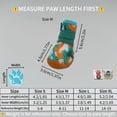 thumbnail image 4 of 4 Pack,Dog Boots & Paw Protectors with Adjustable Straps,Summer Dog Shoes for Hot Pavement,Puppy Shoes for Small Dogs, 4 of 6