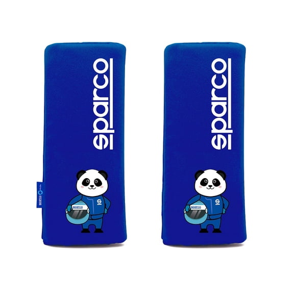 Cojín Pad Mini de cinturón de seguridad Sparco Azul