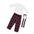 thumbnail image 4 of Traje de manga larga para niños conjuntos de ropa de otoño para niños algodón transpirable exquisito para uso diario para fiesta de cumpleaños para boda LHCER Otros, 4 of 8