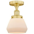 thumbnail image 3 of Innovations Lighting - Fulton - 1 Light Semi-Flush Mount In Industrial, 3 of 7