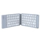 thumbnail image 1 of Teclado inalámbrico plegable ultrafino Bling Bling con Bluetooth color blanco, 1 of 12