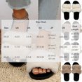 thumbnail image 2 of Hvyesh Women's Open Toe Slippers Cozy Slip On Indoor House Slippers Fluffy Bedroom Shoes, 2 of 8