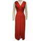 thumbnail image 3 of Monos Elegantes Mamelucos sin espalda para mujer Traje de dama de oficina con cuello en V profundo y hombros descubiertos (Rojo M) Ygjytge para Mujer Rojo T M, 3 of 9