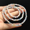 thumbnail image 4 of ruzhgo Necklaces Natural Stone Beads Necklace Jewelry Making DIY Bracket Portable Elastic Hand Knotted Chain Handmade Ornament, 4 of 6