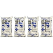 U.S. Silica Mystic White II Premium Silica Pool Filter Sand, 50 lb, 4 Pack
