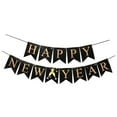 thumbnail image 5 of FOMIYES Festival Decorations 1Set Paper New Year Themed Hanging Decor Rectangular Black, 5 of 8