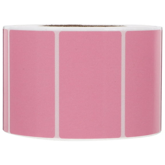 VERDANVERSE Thermal Labels Colored Pink 800 Sheets Per Roll 2.36x1.57x0.04in