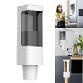 thumbnail image 1 of JTWEB Dispensador de Vasos de Papel Montado en la Pared, Soporte Tipo Tirador, Se Adapta a Vasos Desechables Pequeños de 3oz 5oz, Dispensador de Vasos para Baño para Hogar, Hospital, Oficina, Gimnasi, 1 of 2