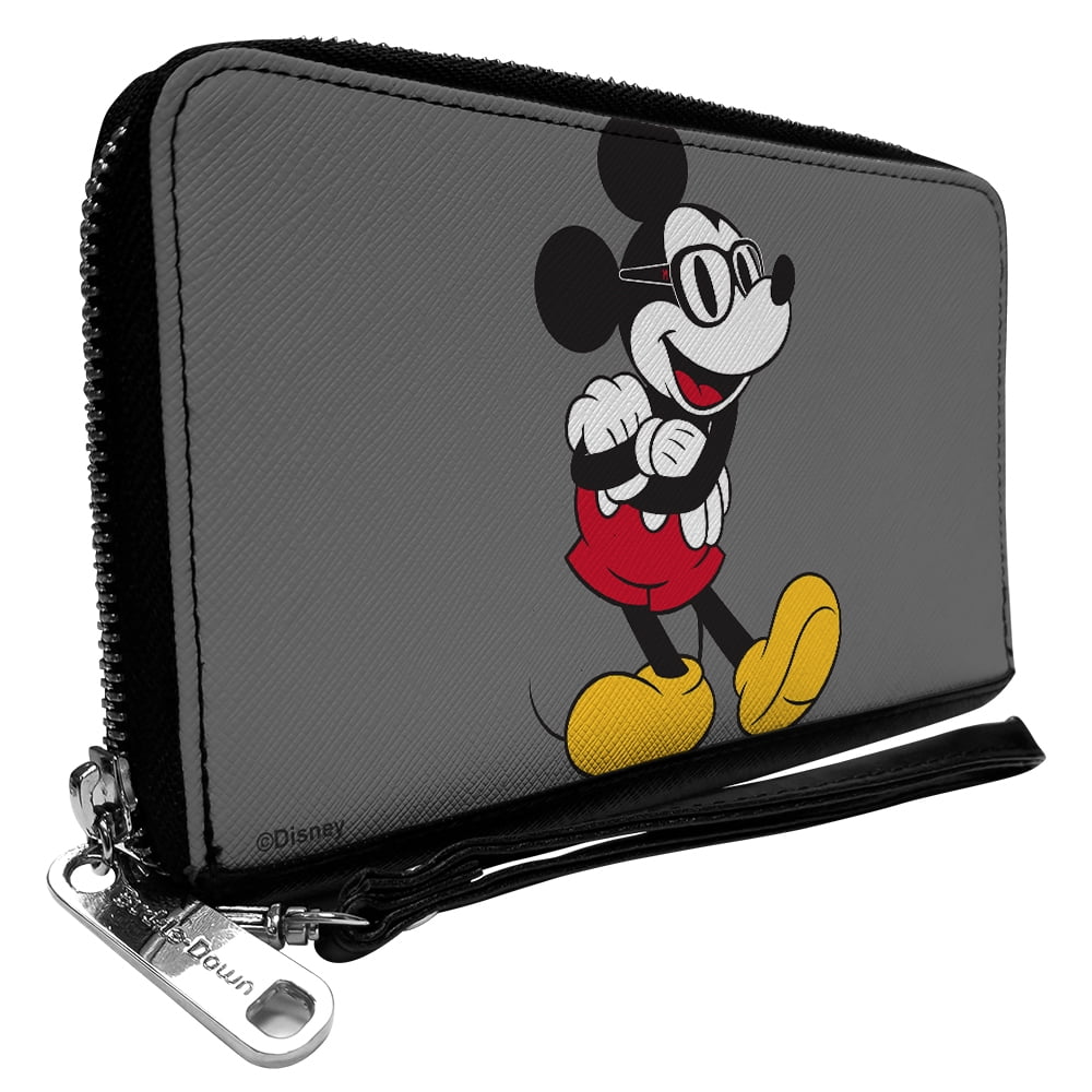 Disney Mickey Mouse Graffiti Crossbody Bag w/ Coin Purse & Wallet Cardholder Set