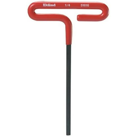 

Eklind Tool Individual Cushion Grip Hex T-Keys 5 mm 6 in Long Black Oxide - 6 EA (269-54650)