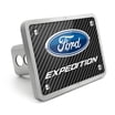 Chevrolet Silverado 3D Logo on Carbon Fiber Look Oval Billet Aluminum 2 inch Tow Hitch Cover