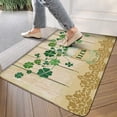 thumbnail image 3 of Four Leaf Clover Lucky Door Mat,Non Slip Durable Rugs Friendly Floor Door Mats for Indoor Outdoor Bathroom, 3 of 6
