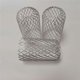 thumbnail image 2 of 4 Uds filtro protector de canalón filtro de malla de bajante de aluminio que evita que los residuos de hojas obstruyan las tuberías, 2 of 5