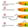 thumbnail image 2 of 100pcs Soft Lure Baits Flat Head Lock Needle Spot Road Sub Spring Lock Needle Fishing Gear Supplies Fishing Accessories, 2 of 5