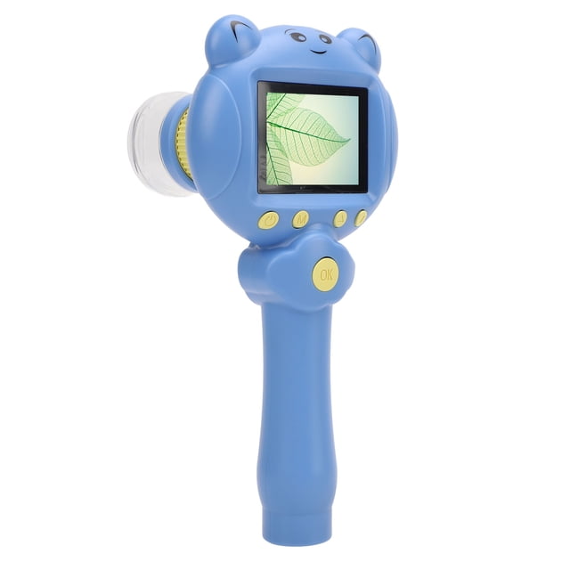 Handheld Kids Microscope 2.5K 48MP Educational Digital Microscope 8X Zoom