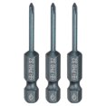 thumbnail image 1 of Uxcell 3pcs #0 Puntas de Destornillador Phillips PH0 1/4" Hex Shank 2" (50mm) Largo, 1 of 7
