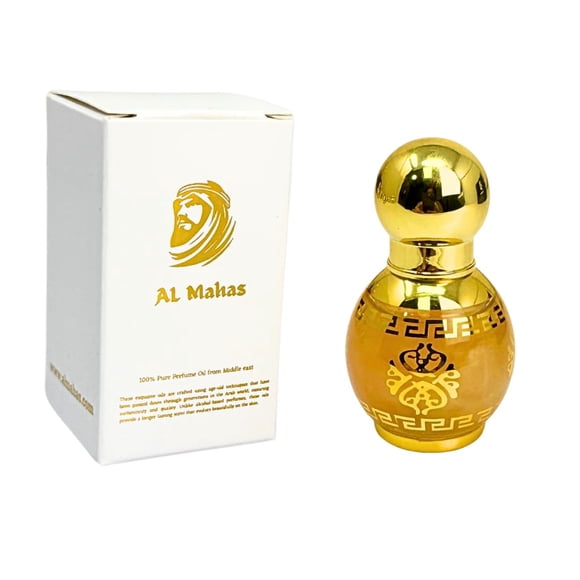 Perfume AL MAHAS Golden Sand en rollo, 10 ml, unisex, sin alcohol