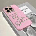 thumbnail image 3 of Funda de perro salchicha Rosa Simple para IPHONE, funda acrílica dura para teléfono móvil, 15PRO MAX, 14, 13 PRO, 13 PRO MAX, 15, 15PLUS, 15PRO, 3 of 5