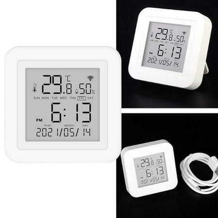 

Suyin Indoor Thermometer Hygrometer Wifi Temperature Humidity Sensor For Smart Life