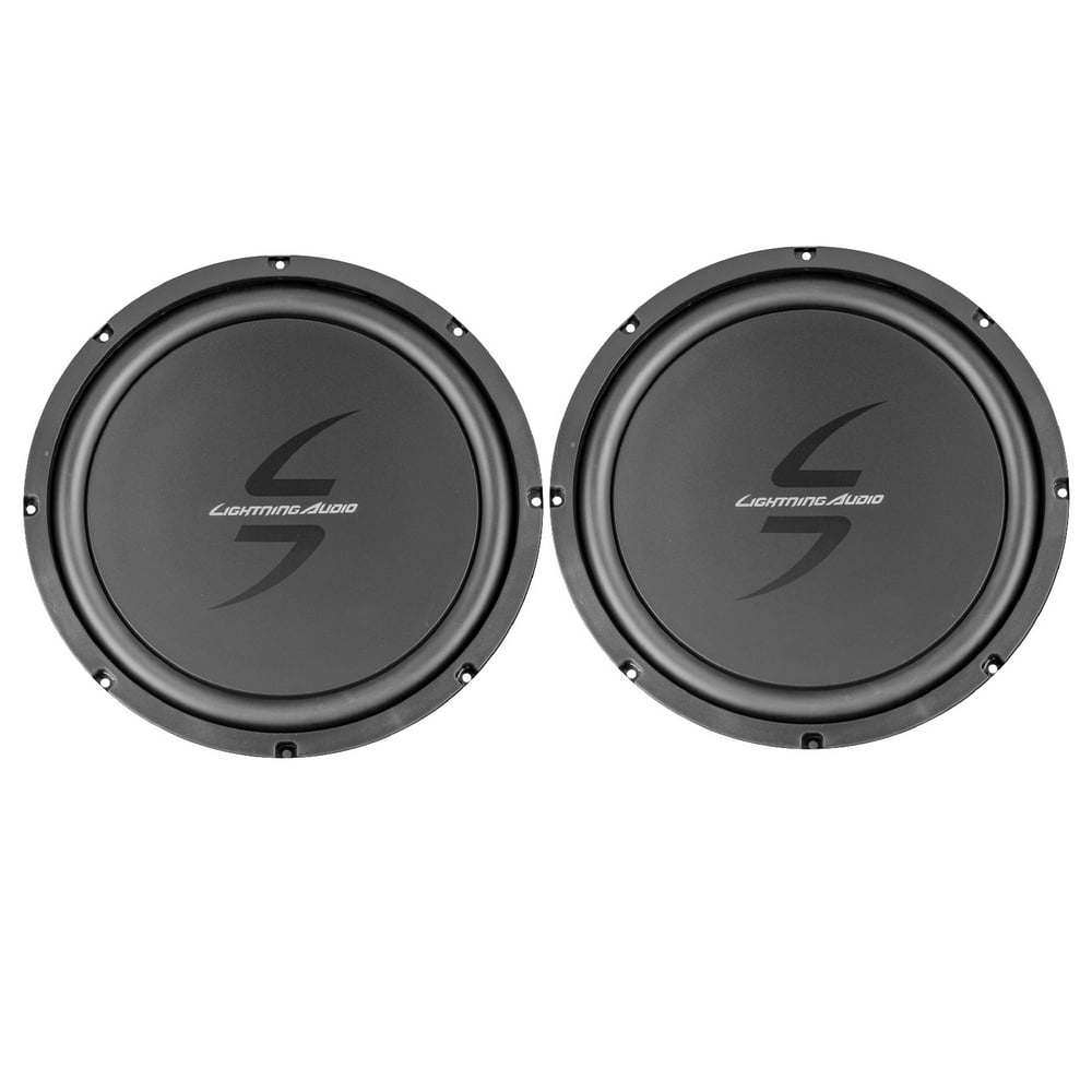 Lightning Audio By Rockford Fosgate L0S412 LAZero 12Inch 4 OHM