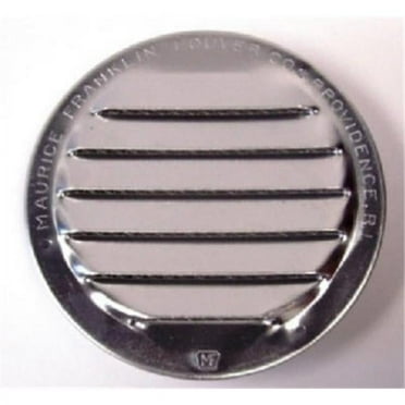 RL-100 3 4 Pack Mill Finish Mini Louvers With Screen - 3 in.