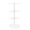 thumbnail image 3 of Soporte giratorio para exhibición de joyas, soporte para pulseras, torre para pendientes, soporte giratorio colgante. 3 niveles claros, 3 of 9