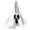 White, variant on Halloween Goose Costume Set, 5 Inch Witch Cape with Matching Decorative Hat, Festive Fall Ornament for Desktop Porch Patio Garden Halloween Party Decorations, Multiple Style Outfit Accessories