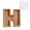 H, variant on Christmas Clearance Items, Dvkptbk Personalized Wooden Name Money Box Wooden Deposit Box Twenty Six English Letters X