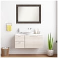 thumbnail image 3 of Amanti Art Custom Wall and Bathroom Mirror (28.5 x 37.5 in.), Rustic Pine Brown Frame, 3 of 7