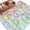 Teal Green, variant on Entryway Rug 2'x3', Happy Easter Small Rug for Kitchen Bathroom Door Mat Indoor Entrance, Spring Colorful Eggs Butterfly Teal Wood Grain Non-Slip Area Rugs Floor Mats Carpet Front Door Rugs
