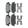 thumbnail image 2 of KarParts360 For Kia Sedona 2006-2012 Disc Brake Pads Rear | Low Dust Rating | Wear Sensor Option Included | Included Shims Option | Bonded Attachment Method, 2 of 4